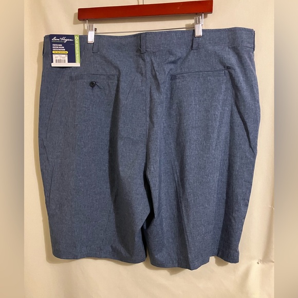 Ben Hogan Men's Performance Moisture Wicking UPF 50 Denim Heather Shorts Size 46 - Picture 4 of 9